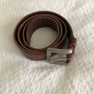 Gap brown leather belt 36